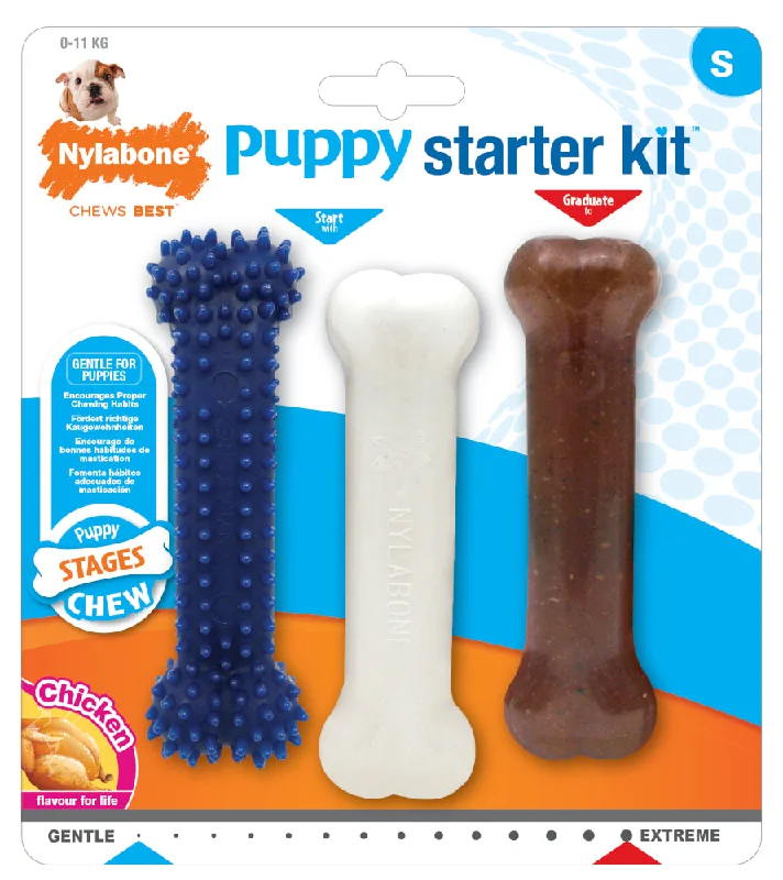 - Environmentally friendly pet toy recommendationsNylabone Puppy Starter Kit Pack of 3