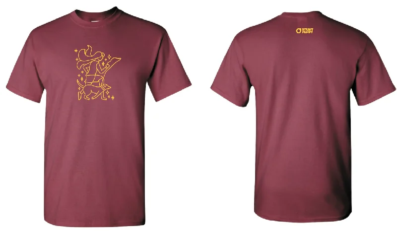  . **Pet traction rope is anti-explosion**Runner Tee Maroon