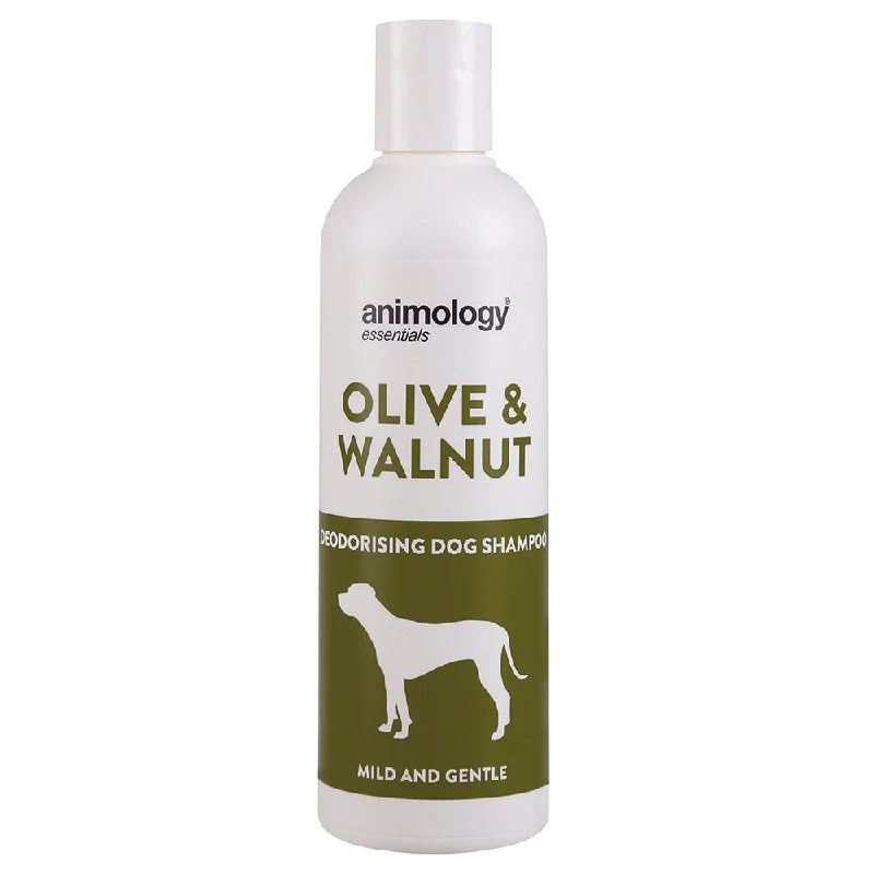 - Outdoor dog toy selectionAnimology Essentials OLIVE AND WALNUT Dog SHAMPOO Conditioner Puppy Shampoo 250ml