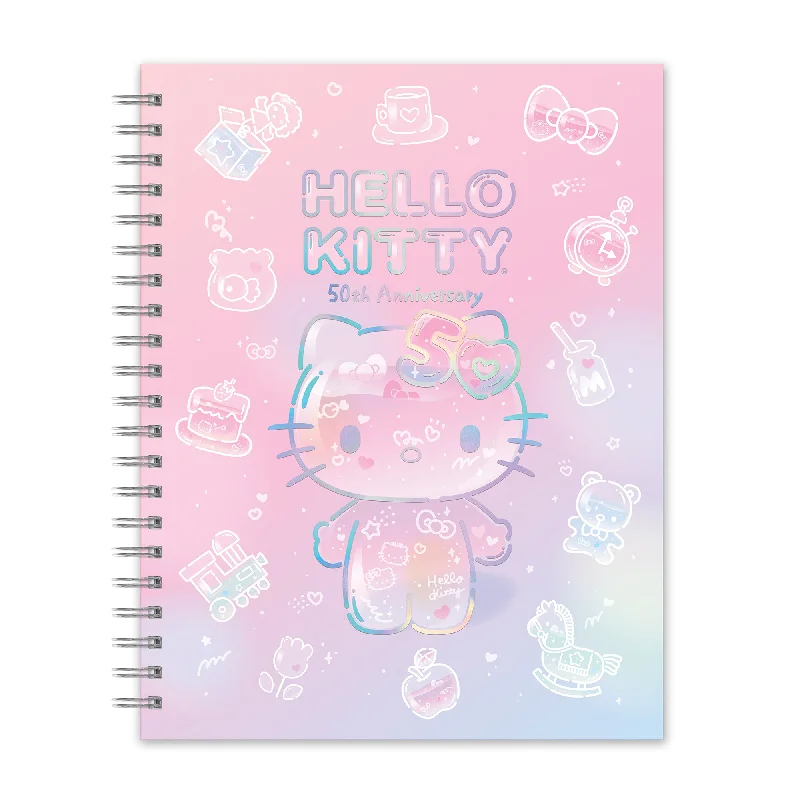 - ​​Pet toys under    yuanHello Kitty x Studio Oh! 50th Anniversary Extra-Large Spiral Notebook & Sticker Sheet