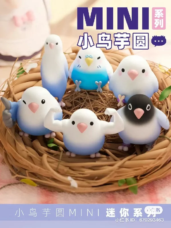 - Rabbit grass rack to prevent waste food boxLove Bird Mini Blind Box Series