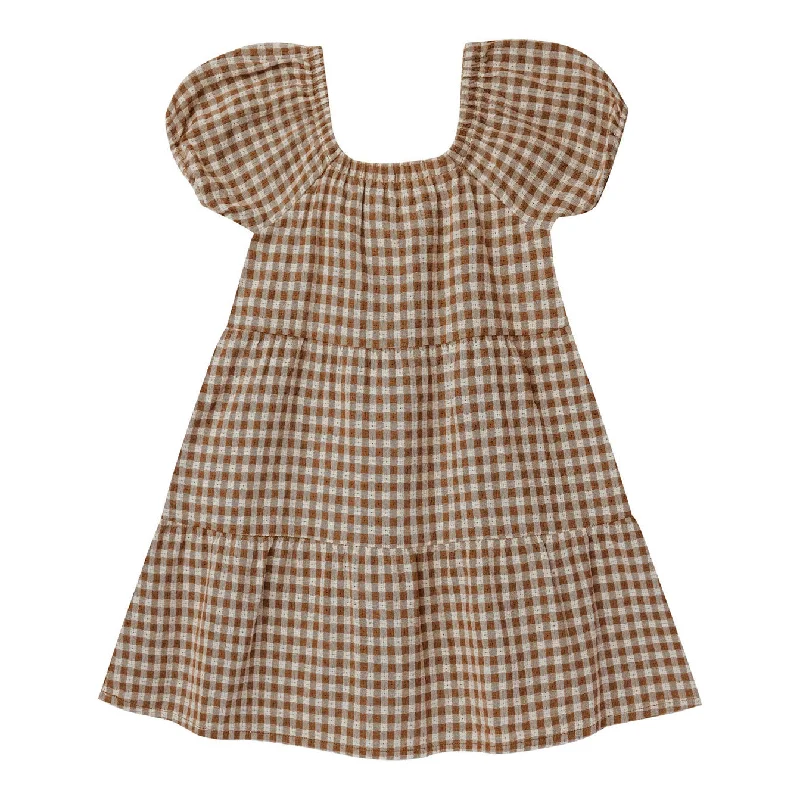  -Anti-scratch scratching board AND cat bed in oneRylee and Cru Camel Gingham Elle Dress