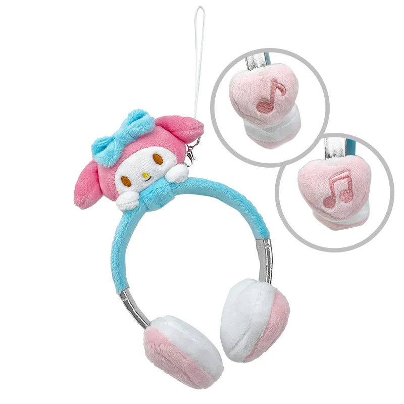 - Remote interactive pet feederMy Melody Plush Headphones Bag Charm