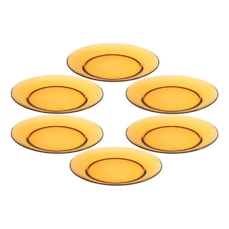 - Pet tear stain cleaning wipesDuralex Set Of 6 Amber Dinner Plate 23.5cm, 3006DF06D1111 6143