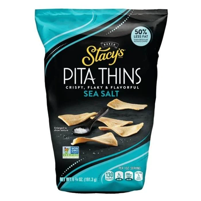 - Pet tear stain cleaning wipesStacy's Pita Chips - Sea Salt Pita Thins, 6.75oz