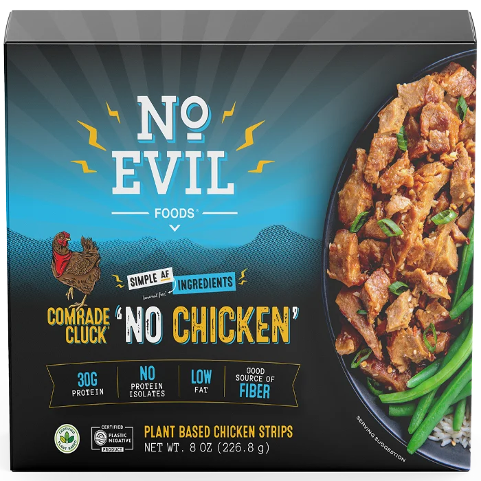 - Rabbit grass rack to prevent waste food boxNo Evil Foods - Classic Cluck: No Chicken Strips, 8oz