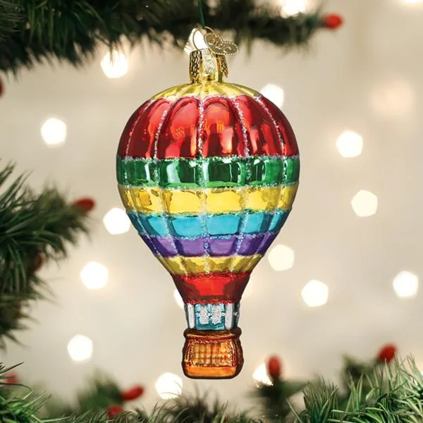 - Car dog seat beltVibrant Hot Air Balloon Ornament