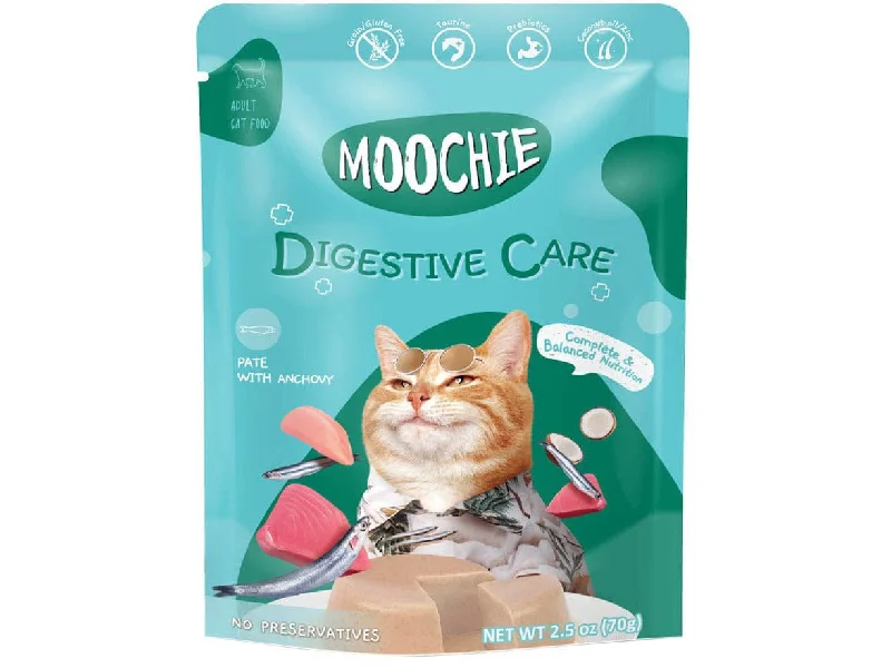 - Degradable pet feces bagMoochie Pate With Anchovy (Digestive Care) 70G  Pouch