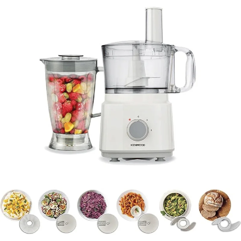 - Air box TSA certified check-inKenwood Food Processor 750W, Multi-Functional FDP03.C0WH