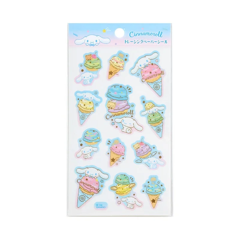  -Anti-scratch scratching board AND cat bed in oneCinnamoroll Sticker Sheet (Ice Cream Party Series)