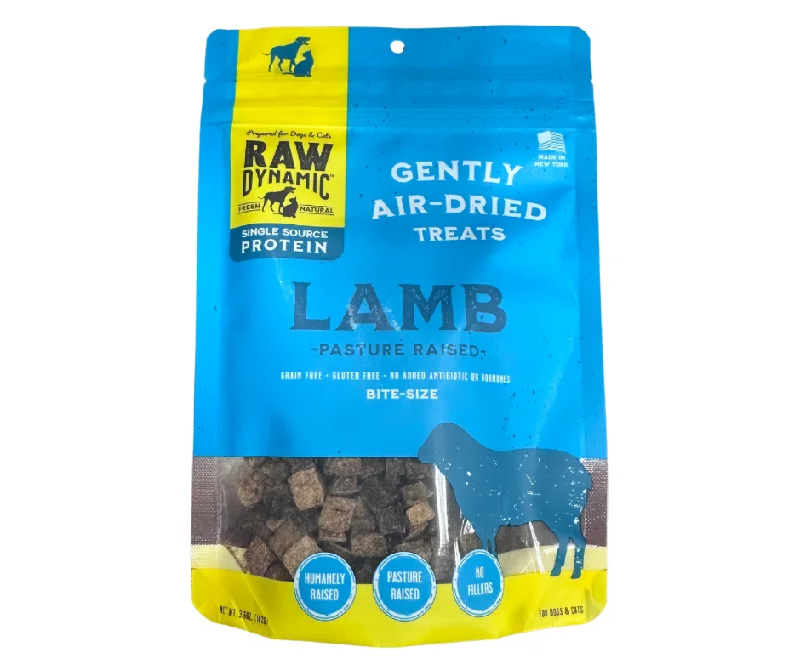 - ​​Pet toys under    yuanRaw Dynamic Gently Air Dried Lamb Treats 3.6oz