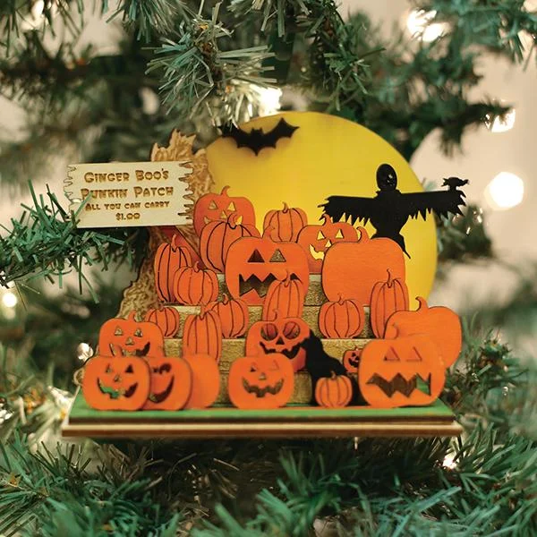  -Anti-scratch sofa protective coverHaunted Pumpkins Ornament