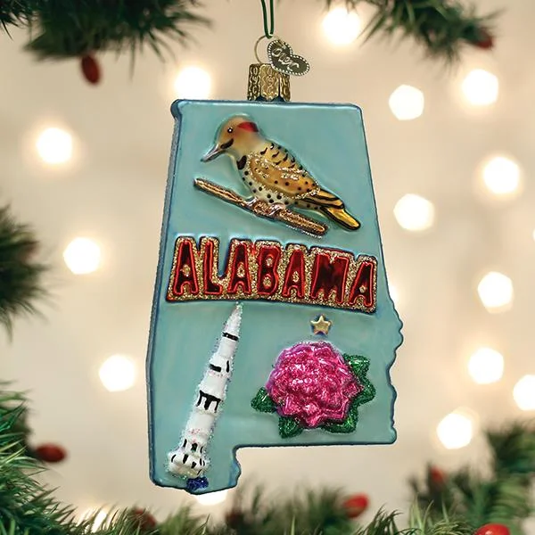 - Custom pet birthday cakeState Of Alabama Ornament