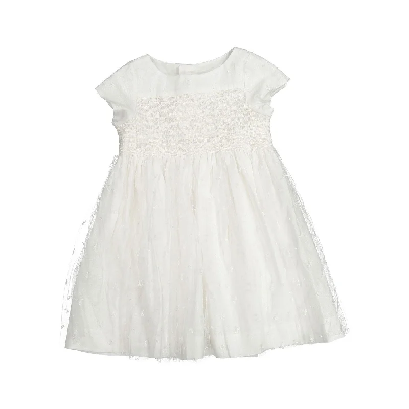 - Postoperative pet anti-licking Elizabethan collarBonpoint Off White Duchesse Dress