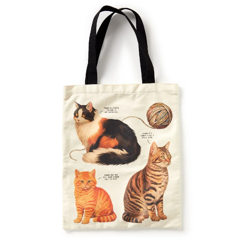 - Summer pet ice matMoody Cats Canvas Tote