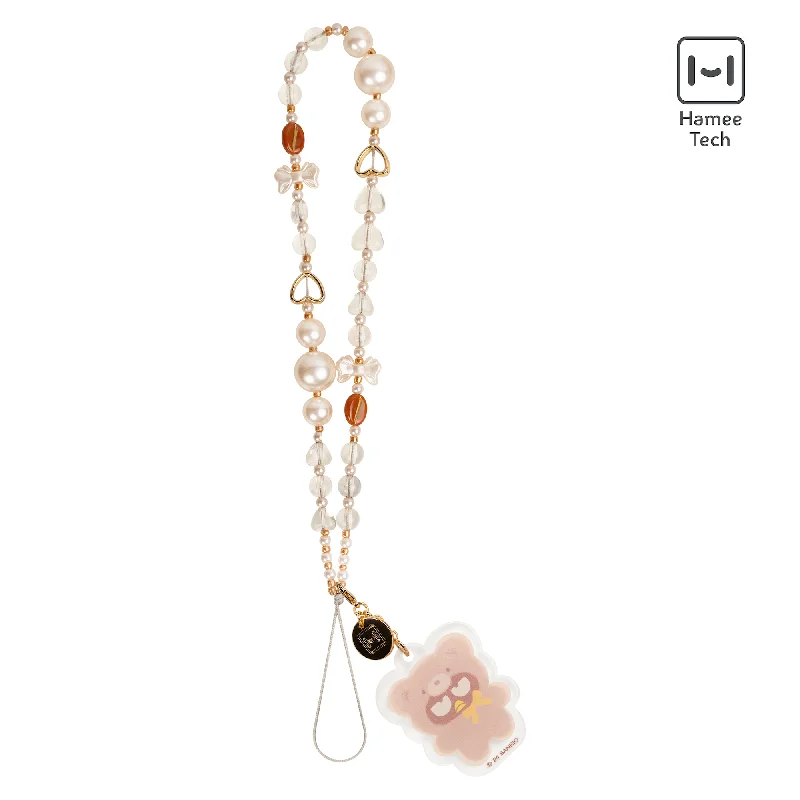 - Cat anti-jump window safety netBadtz-maru Latte Bear Beaded Charm Mobile Phone Wrist Strap