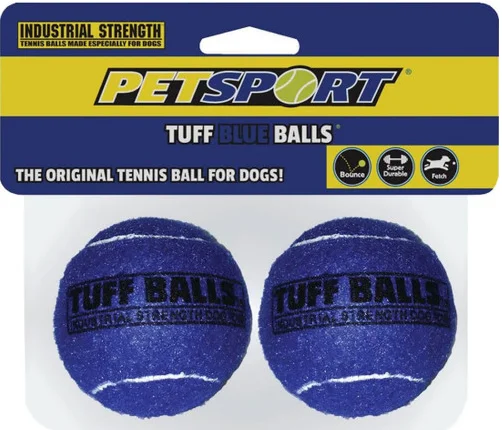 - Degradable pet feces bagPetsport Tuff Ball Dog Toy Blue 2 count (2.5"D)