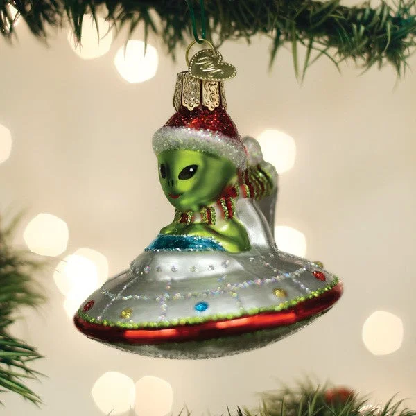 - Dog anti-slip matChristmas UFO Ornament