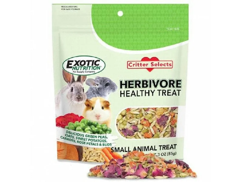 - Pet tear stain cleaning wipesHerbivore Healthy Treat 3 oz.