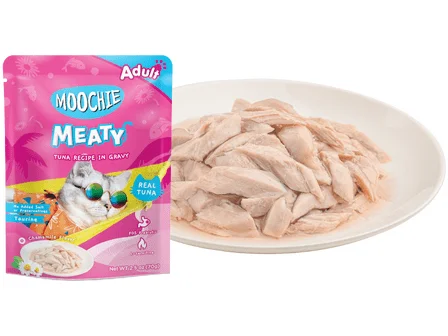 - Deodorizing cat litter tofu litterMoochie Meaty Tuna Recipe In Gravy  70G  Pouch