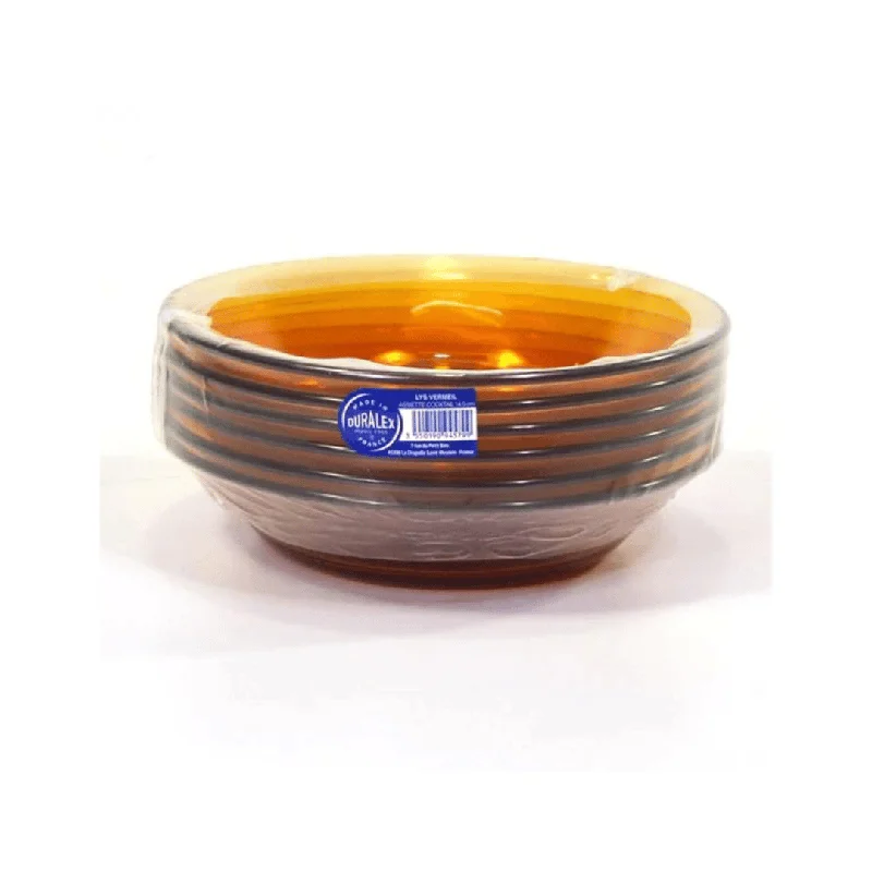 - Degradable pet feces bagDuralex Set Of 6 Lys Amber Soup Plate 19,5cm