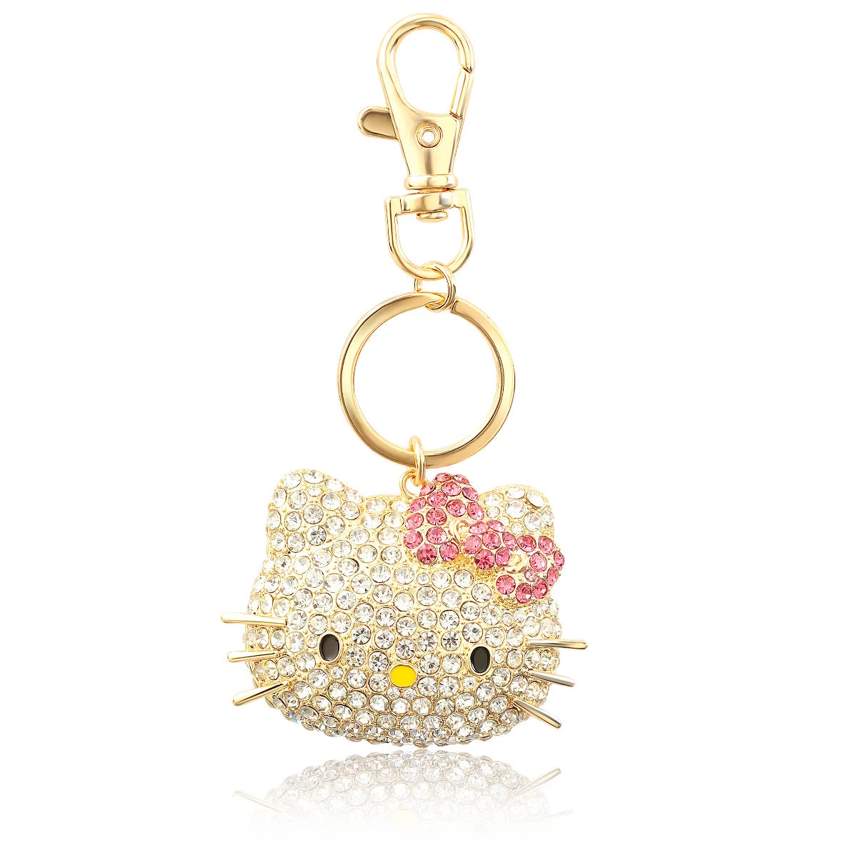 - Pet vitamin complex nutrition tabletsHello Kitty Face Pave 3D Bling Keychain