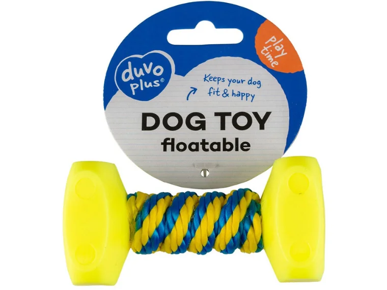 - Winter dog thick down jacketDogtoy Dumbbell With Rope 14x7cm blue/yellow