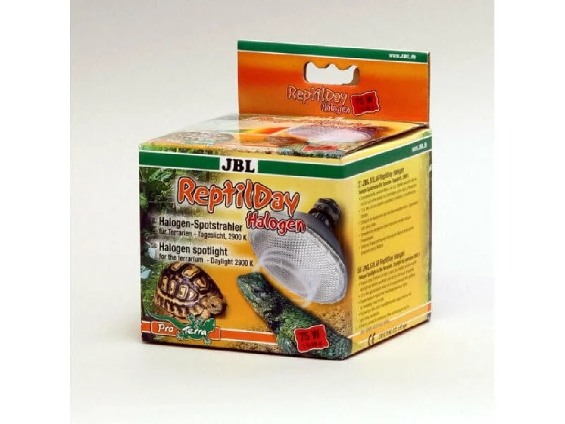 - Pet vitamin complex nutrition tabletsJBL ReptilDay Halogen - 75 Watt