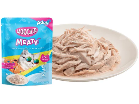  -Non-contact cat thermometerMoochie Meaty Tuna & Chicken Breast Recipe In Jelly  70G  Pouch