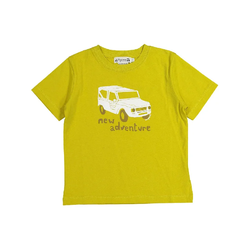 - Organic cotton dog bibsBonpoint Acid Yellow Car Thibald Tee