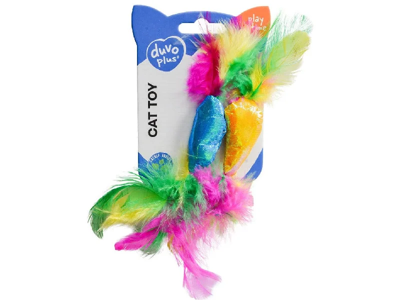 - Cat nail clippers with LED lightsBlinky toys with feathers 2pc - 20x2,5x1cm Multicolour