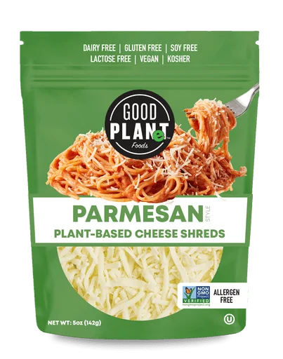 ---Good Planet Foods - Plant-Based Parmesan Cheese Shreds, 5oz