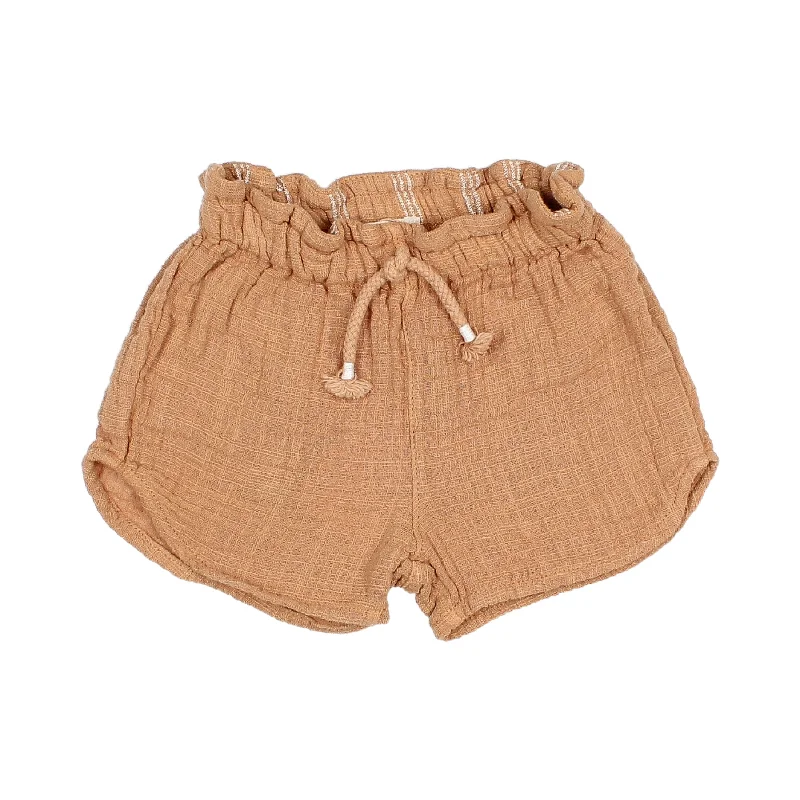 - Air box TSA certified check-inBuho Caramel Baby Muslin Shorts