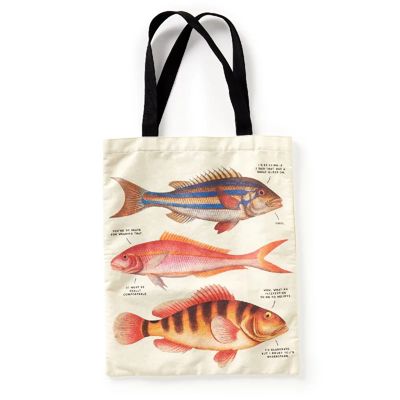 - Pregnant cat delivery room warming boxJudgy Fish Canvas Tote