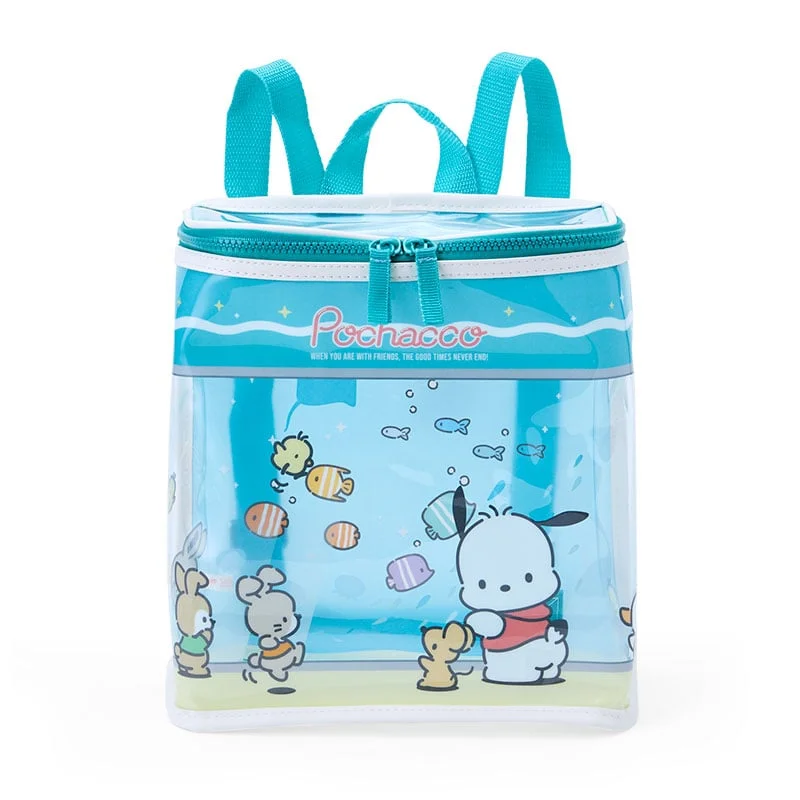  -Splash-proof food bowl AND Anti-choking slow food bowlPochacco Clear View Kids Backpack