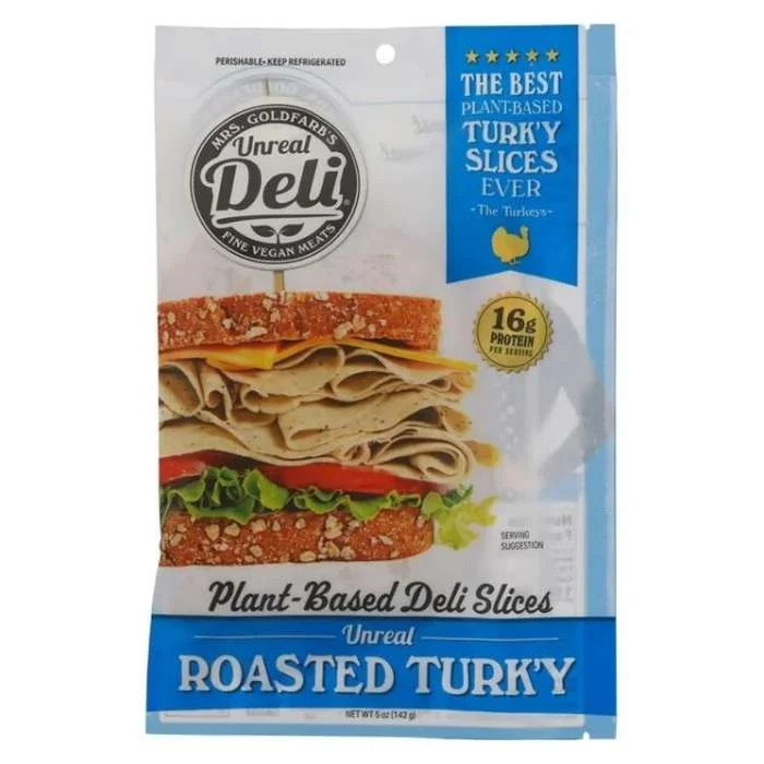  -Anti-scratch sofa protective coverUnreal Deli - Plant Based Deli Meat Roasted Turkey Slices | Multiple Sizes