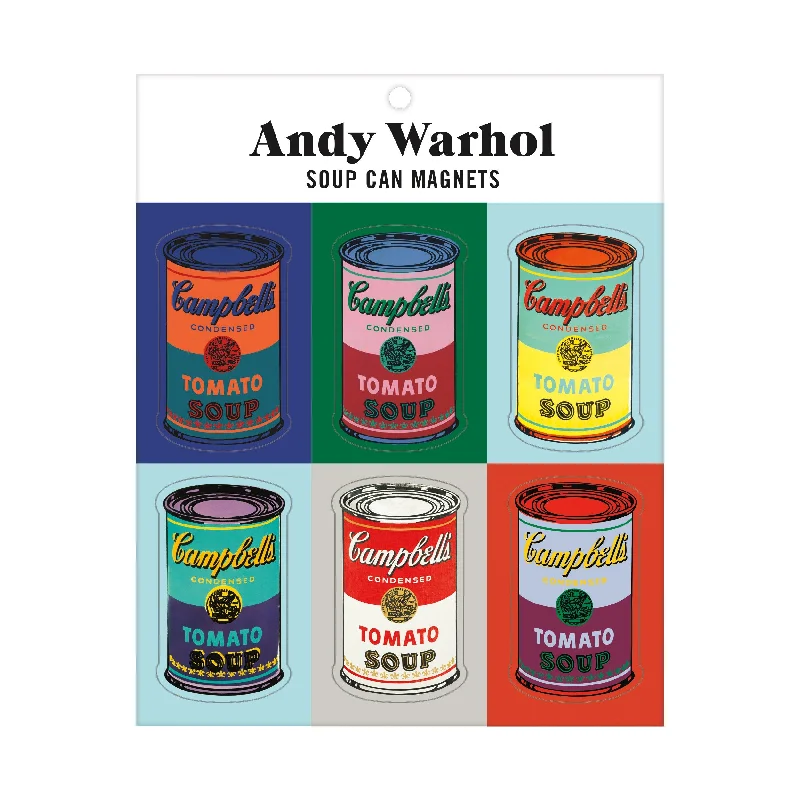 - Dog disposable foam shower gelAndy Warhol Soup Can Magnet Set