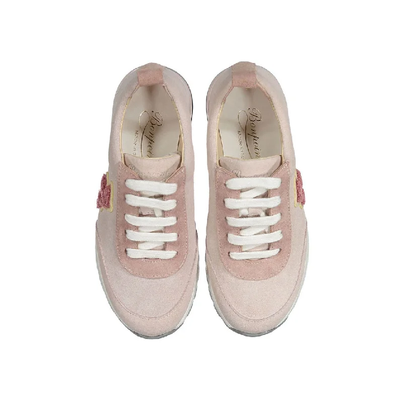 ---Bonpoint Powder Rose Blueberry Sneakers