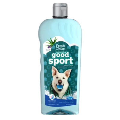 - Dog anti-slip matPetAg Fresh ‘n Clean®️ Good Sport Deodorizing Shampoo for Dogs (18 oz)