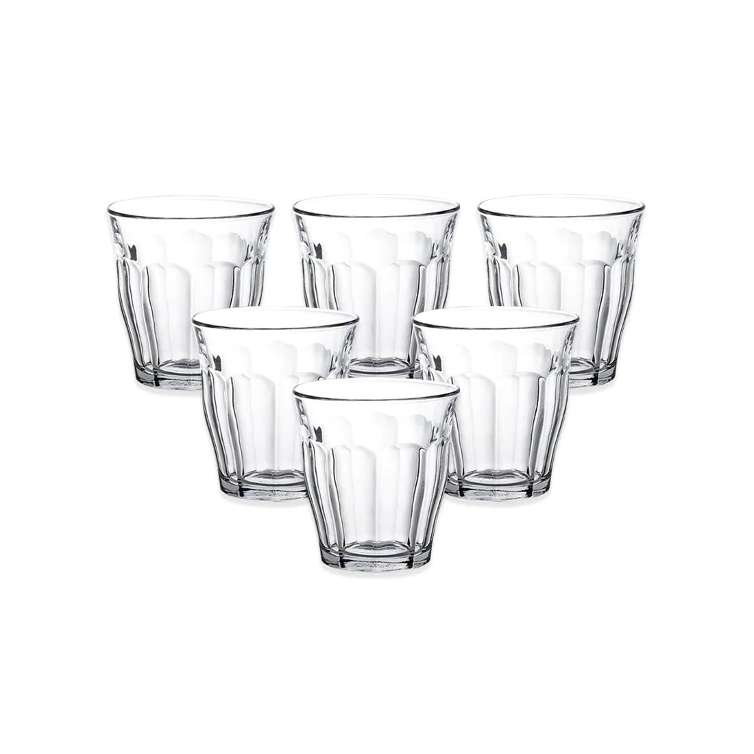 ---Duralex Set Of 6 Clear Tumbler 25 cl