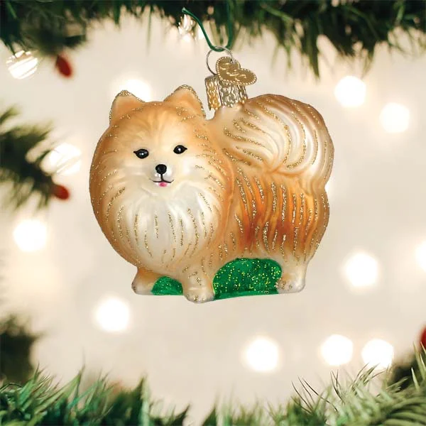 - Hamster silent running wheel to prevent chewingStanding Pomeranian Ornament