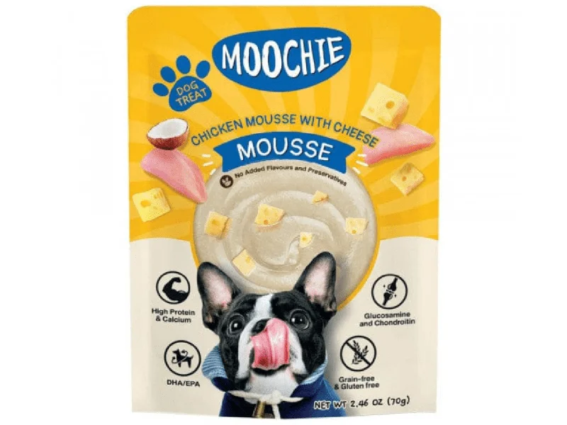 - Custom pet birthday cakeMoochie Mousse With Cheese  85G  Pouch