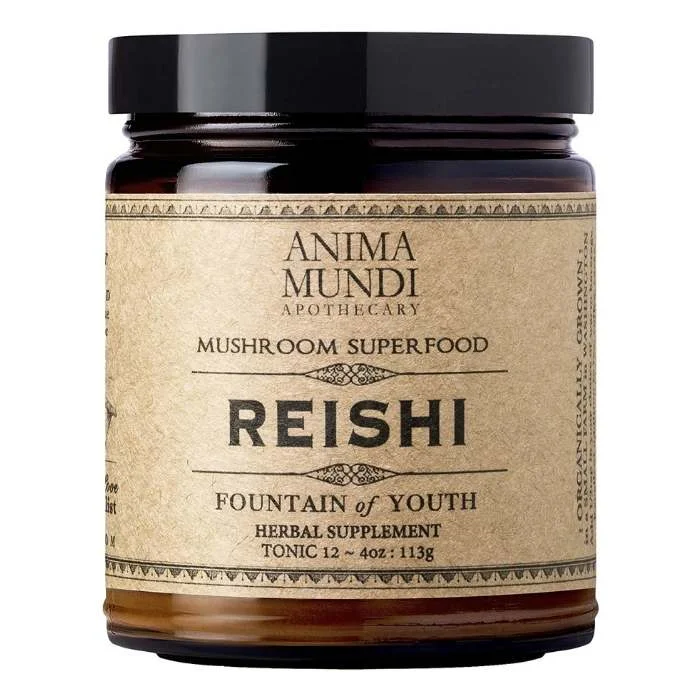 ---Anima Mundi - Reishi Powder: Fountain of Youth, 4oz