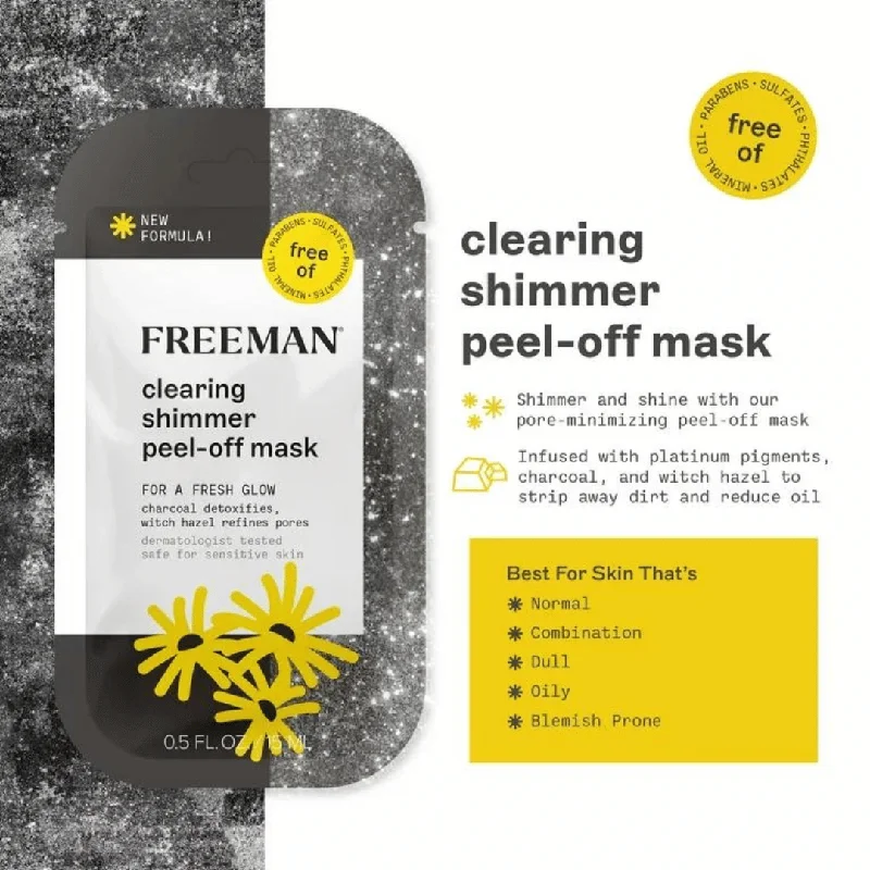 - Teething and chewing toys for puppiesFreeman Sachet Clearing Shimmer Peel-Off Mask 15ml