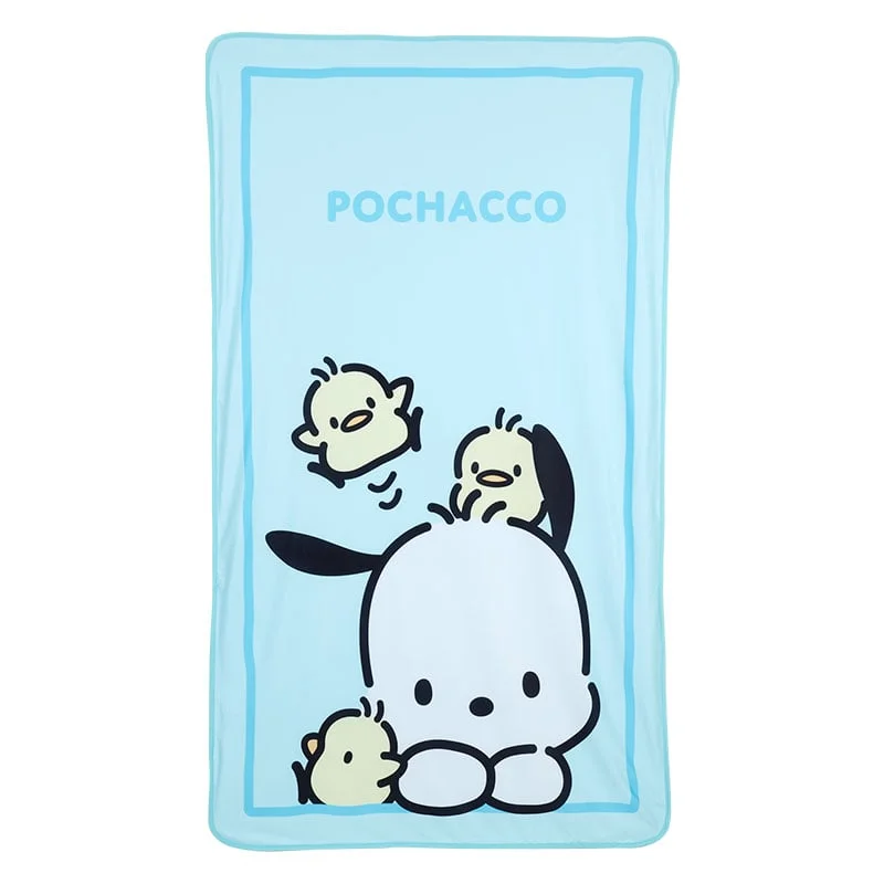 - Pet stroller can be taken on the planePochacco Cool and Comfy Throw Blanket