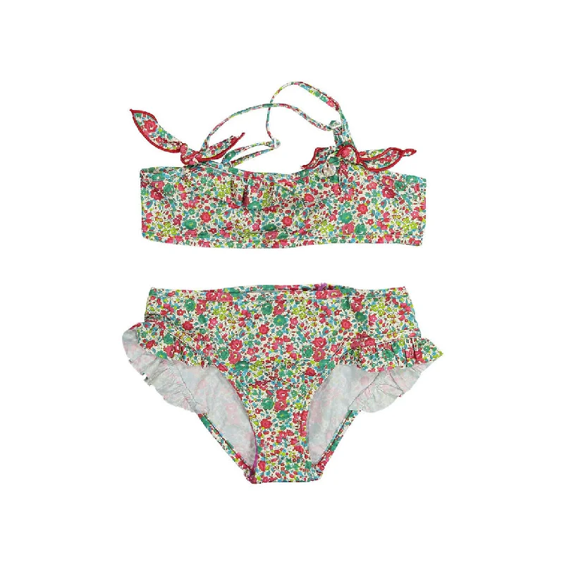 - Pet monitor with cameraBonpoint Mint Floral Anigael Bikini