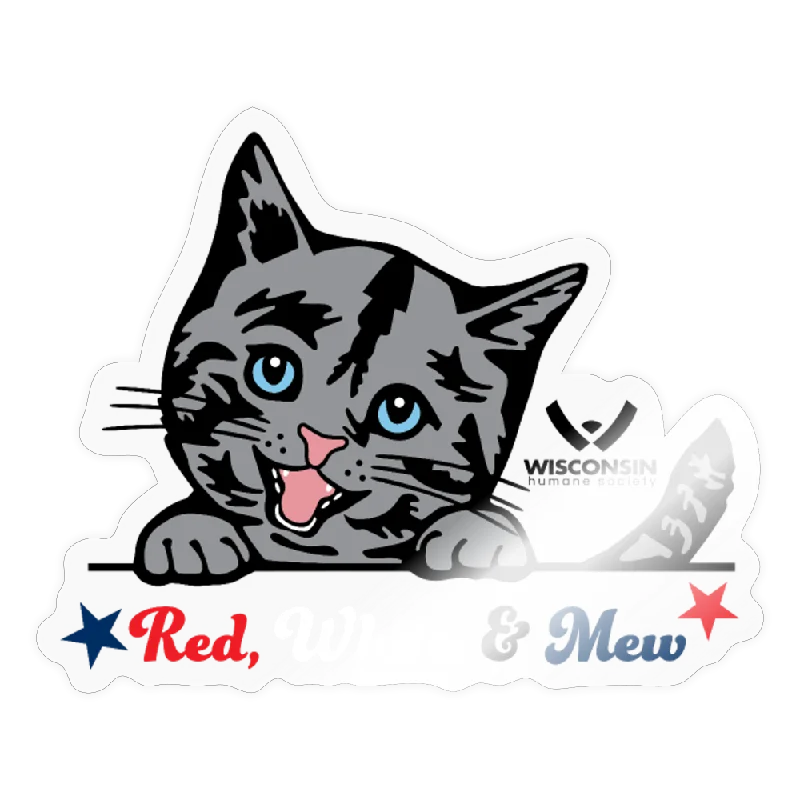 - Pet diabetes prescription foodRed White & Mew Sticker