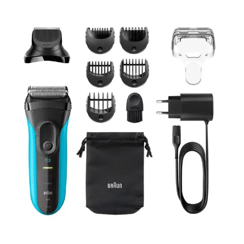 - Pet vitamin complex nutrition tabletsBraun Series 3 Shave&Style 3010BT Wet & Dry shaver, trimmer head & 5 combs, blue.