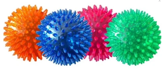 ---PetSport Gorilla Ball Scented, Super Durable, Ultra Light and Ultra Bouncy Dog Toy for Small, Medium and Large Dogs, Assorted Colors (5" X-Large Gorilla Ball)