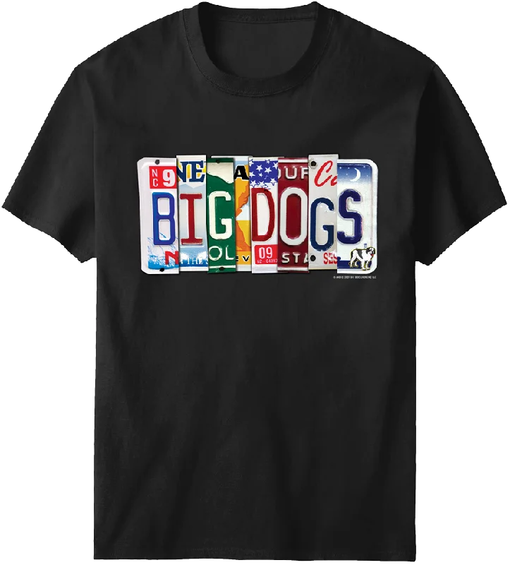 ---Bd License Plate T-Shirt